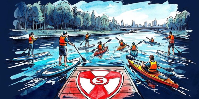 KS Spójnia - Przystań kajakowa 