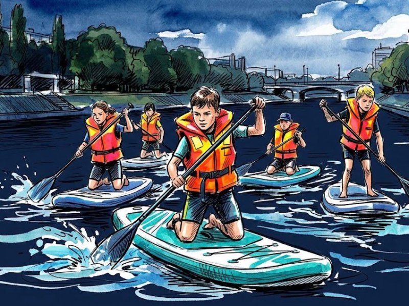 SUP Paddler Początkujący - PÓŁKOLONIE