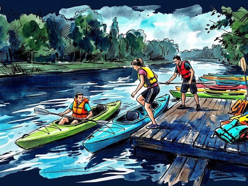 KAJAKIEM po Żeraniu - WYPOŻYCZALNIA 