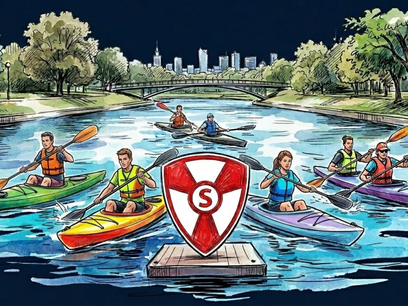 Aktywni na wodzie SUP i Kajak z KS Spójnia Warszawa  